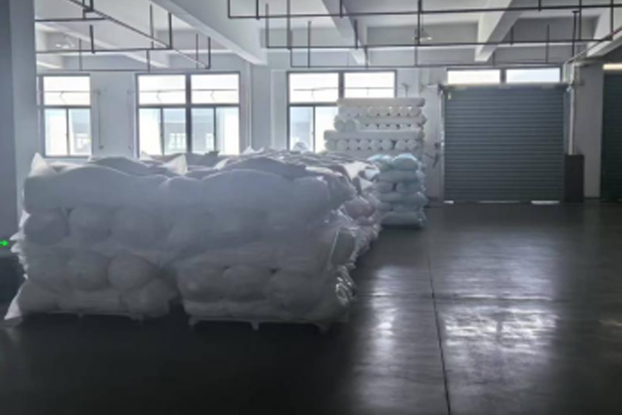 Grå stof produktion til levering område