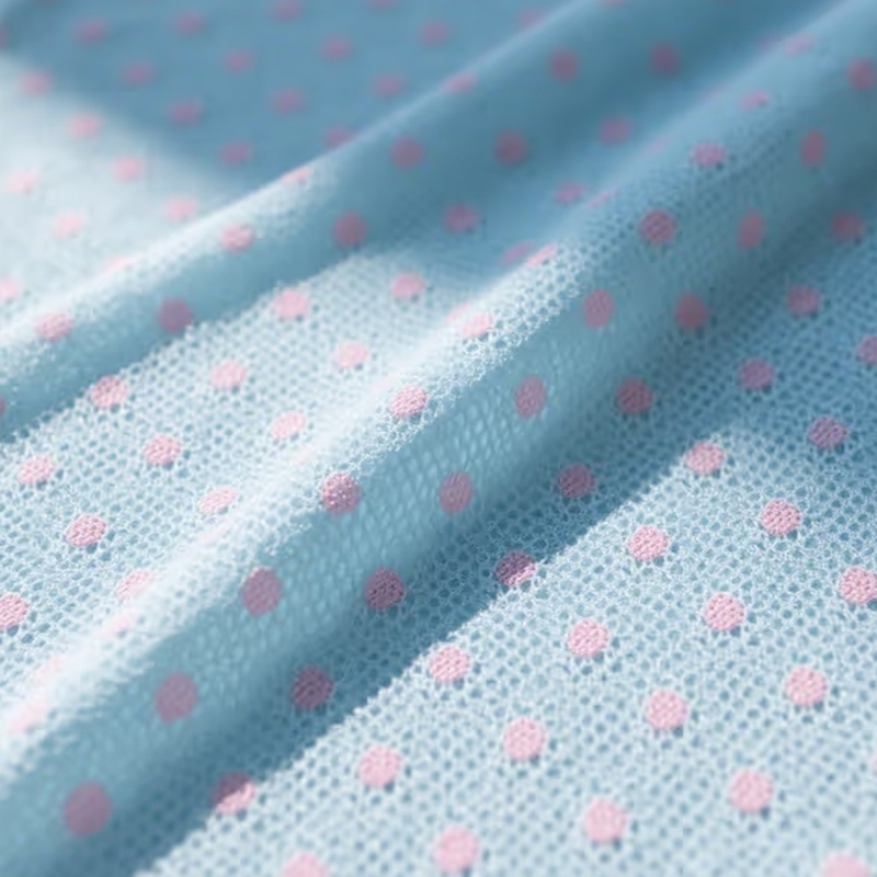 Dot mesh Birdseye klud