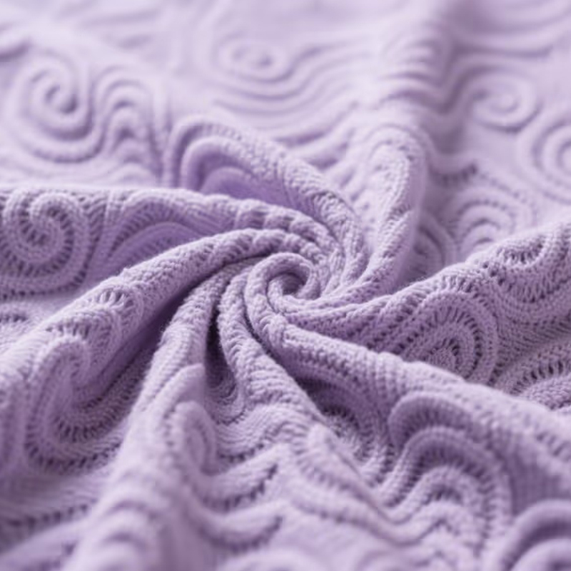 Hult konveks transfer jacquardstof