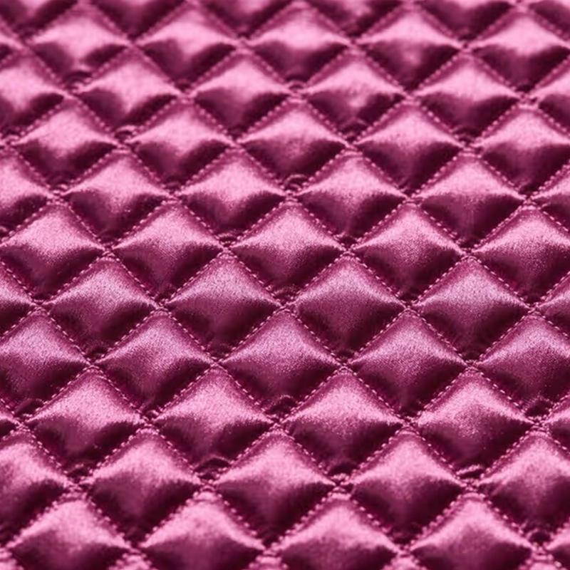 Imiteret brokade diamantgitterstof